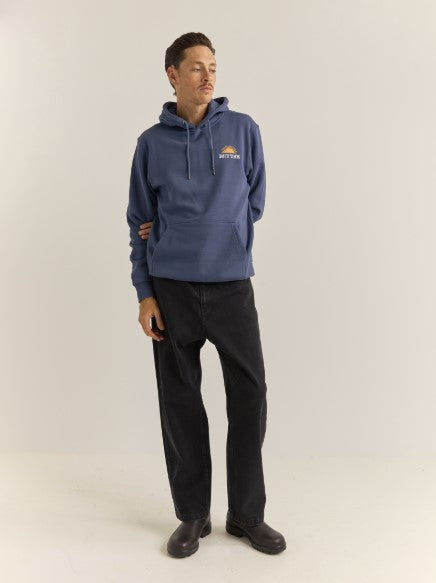 Rhythm Mens Sweatshirt Awake Fleece Hood
