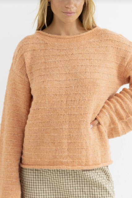 Rhythm Womens Sweater Baklava Knit