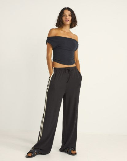 Rhythm Womens Shirt Juno Off Shoulder Top