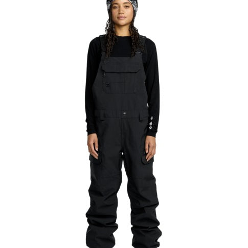 Volcom Womens Snow Pants Creston 3D Stretch Bib Overall