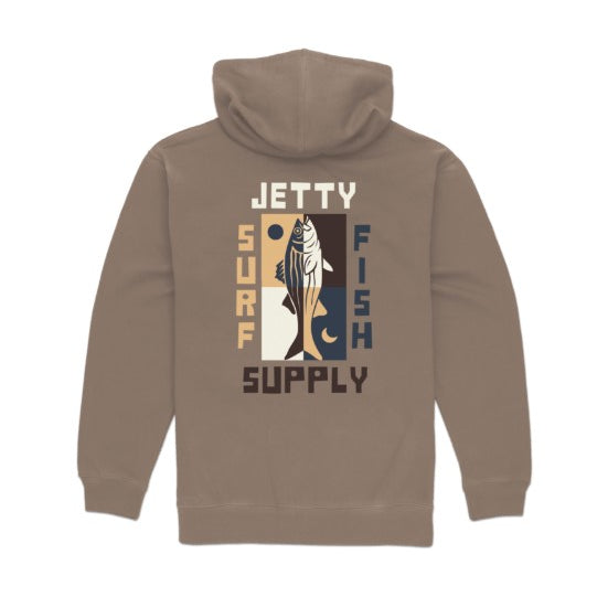 Jetty Mens Sweatshirt Quadrant Hoodie