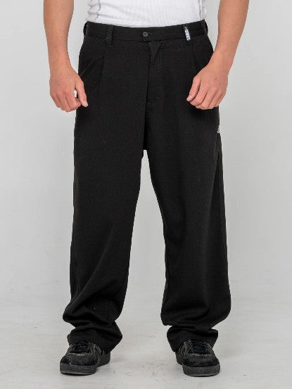 Rusty Mens Pants Double-O Baggy Pleated