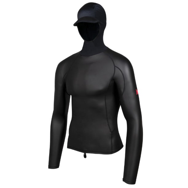 Florence Marine X Mens Rashguard Windshield Long Sleeve Hooded 2.0