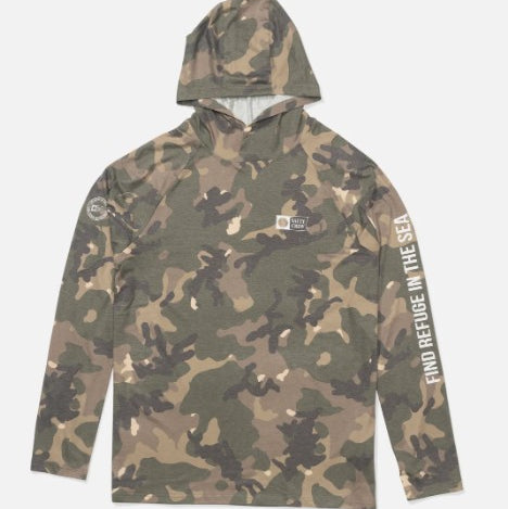 Salty Crew Mens Shirt Mariner Lite UV Hoodie
