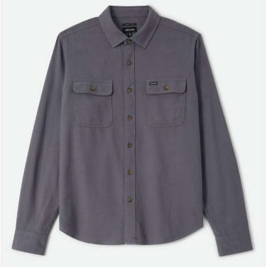 Brixton Mens Shirt Bowery LW Ultra Flannel