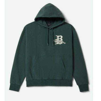 Brixton Mens Sweatshirt Predator Relaxed Hoodie