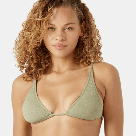 Roxy Womens Bikini Top Haliewa Built Up Triangle