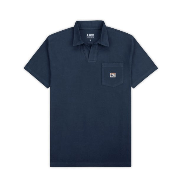 Jetty Mens Knit Cruise Terry Polo
