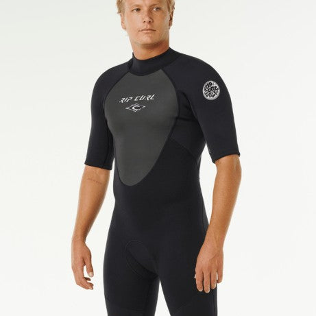 Rip Curl Mens Wetsuits Omega Back Zip Short Sleeve Springsuit