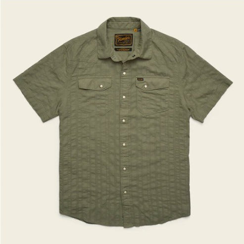 Howler Brothers Mens Woven H Bar B Snapshirt