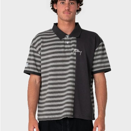 Rusty Mens Knit Pop Top Polo