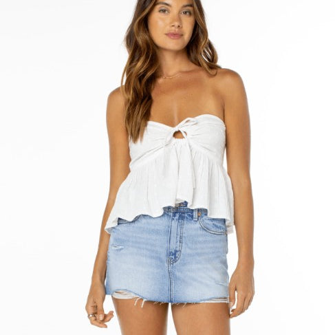 Roxy Womens Shirt Ventura Tube Top