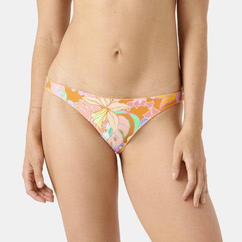 Roxy Womens Bikini Bottoms Let It On Me Hipster Shirred Cheeky