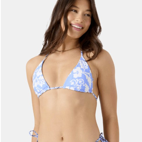 Roxy Womens Bikini Top Golden Glow Reversible Tiki Tri