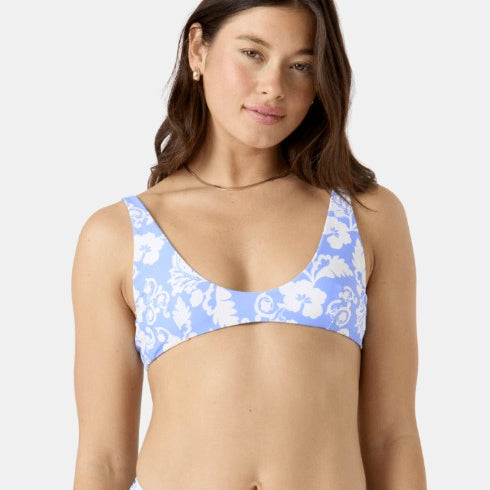 Roxy Womens Bikini Top Golden Glow Reversible Scoop Bralette