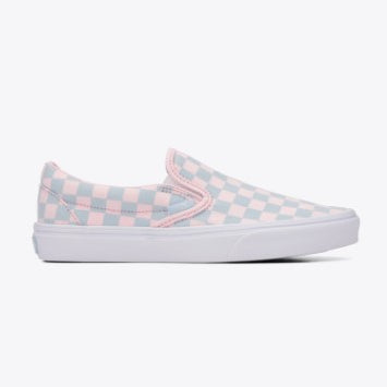 Vans Womens Shoes Color Theory Classic Slip-On Checkerboard