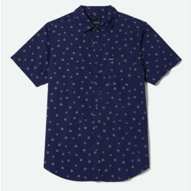 Brixton Mens Woven Charter Print