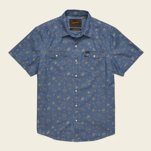 Howler Brothers Mens Woven H Bar B Snapshirt