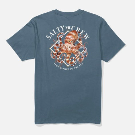 Salty Crew Mens Shirt Octopod Crew