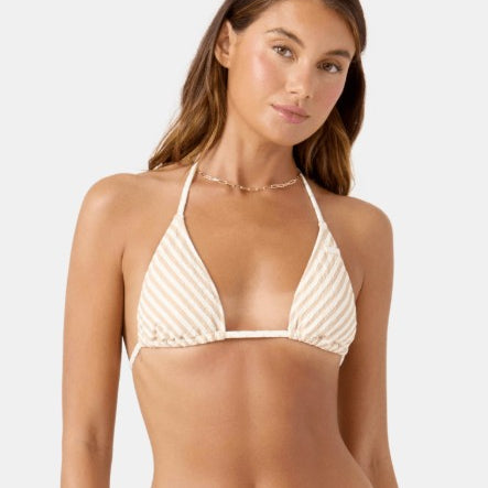 Roxy Womens Bikini Top Puka Dots Mini Tiki Tri