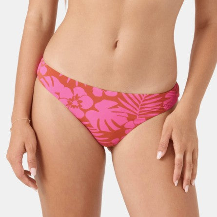 Roxy Womens Bikini Bottoms Sun Chasers Hipster Shirred Cheeky