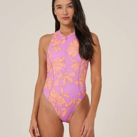 Salty Crew Womens Swimsuit Rose Parade Surf Suit