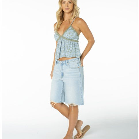 Roxy Womens Tank Top Coastal Sun Tank