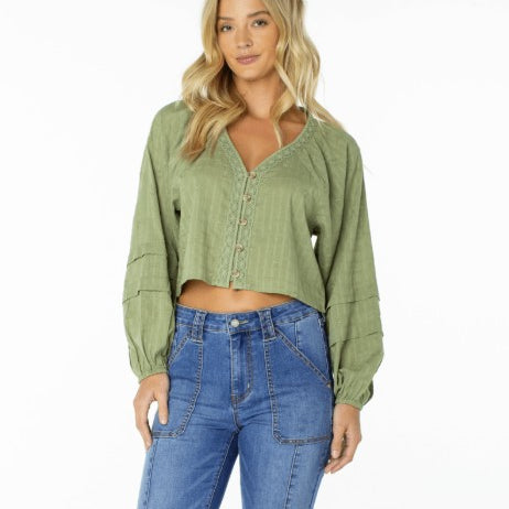 Roxy Womens Shirt Monterey Top
