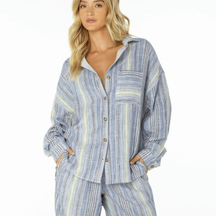 Roxy Womens Shirt Lets Get Away