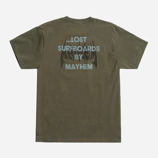 Lost Mens Shirt Mayhem Big Block