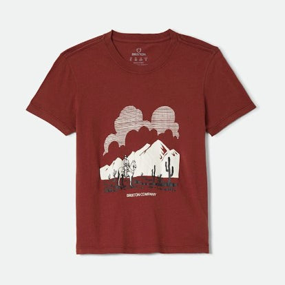 Brixton Womens Shirt Great Springs Slim Crew Tee