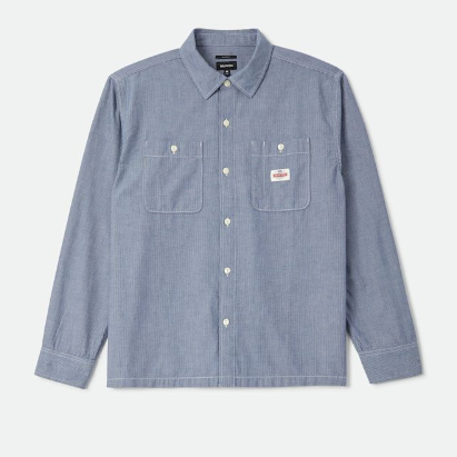 Brixton Mens Shirt Trademark LS Woven