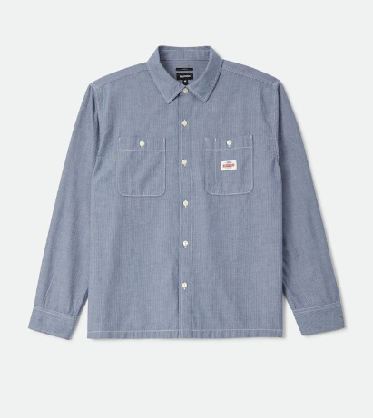 Brixton Mens Shirt Trademark LS Woven