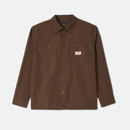 Brixton Mens Shirt Trademark LS Woven