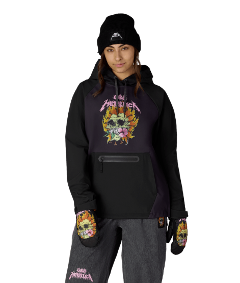 686 Womens Snow Layers Metallica Waterproof Hoody