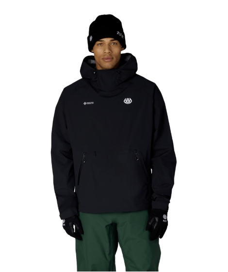 686 Mens Snow Jacket WINDSTOPPER Pullover Hoody by GORE-TEX LABS