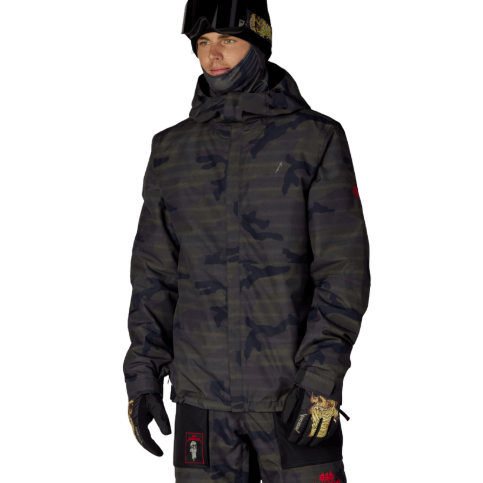 686 Mens Snow Jacket Metallica One Insulated