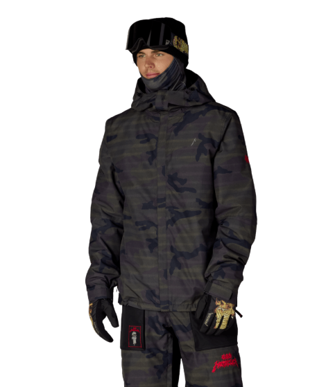 686 Mens Snow Jacket Metallica One Insulated