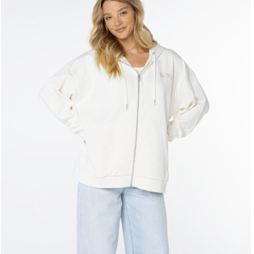 Roxy Womens Sweatshirt Line Up Zip