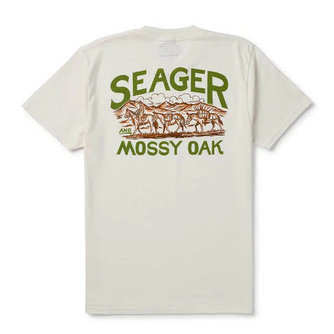 Seager Mens Shirt Seager x Mossy Oak Pack Out Tee