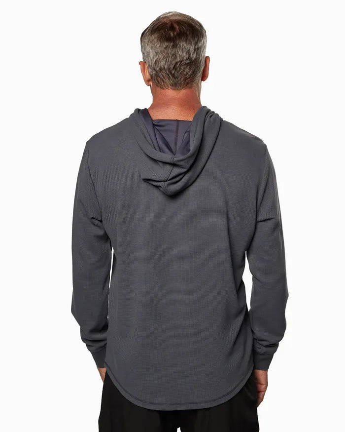 Toes On The Nose Mens Shirt Sunrise Thermal Hoodie