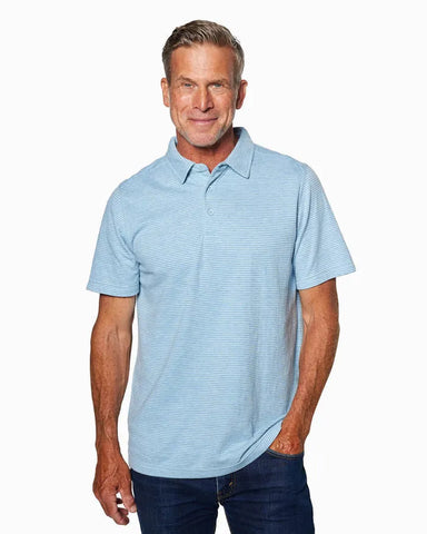Toes On The Nose Mens Knit Fairway Polo