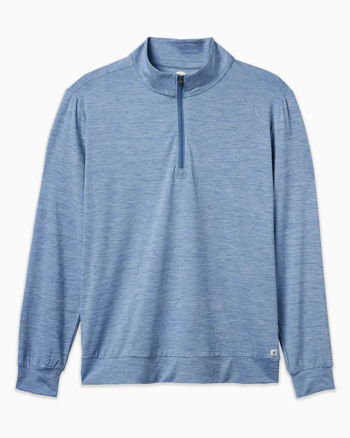Toes On The Nose Mens Shirt Driver Performance Quarter Zip