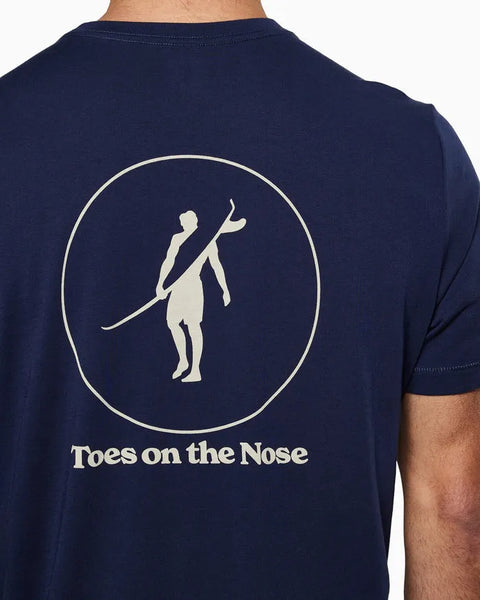 Toes On The Nose Mens Shirt Shadow Outline