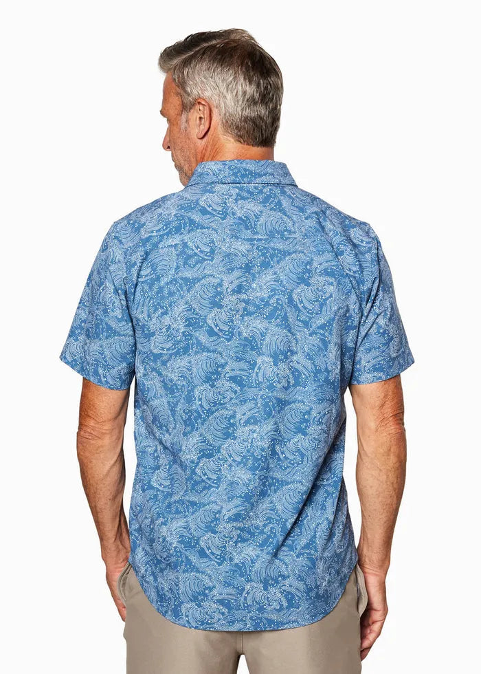 Toes On The Nose Mens Woven Golden State Stretch