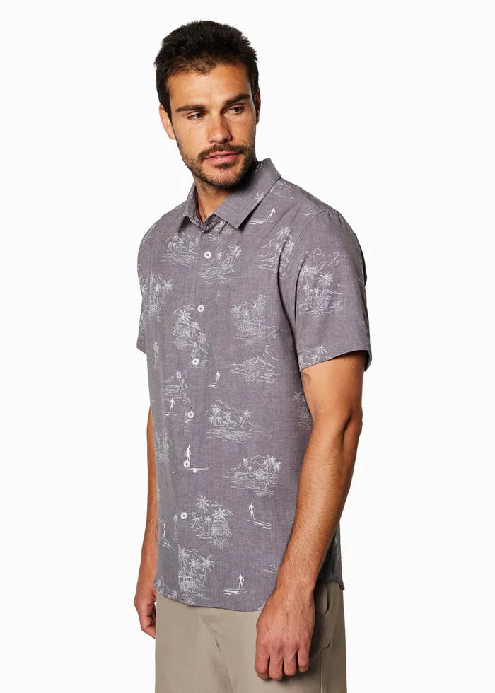 Toes On The Nose Mens Woven Golden State Stretch