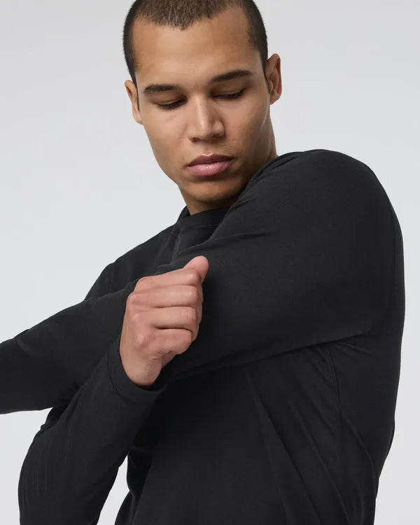 Vuori Mens Shirt Long Sleeve Ponto Performance Tee
