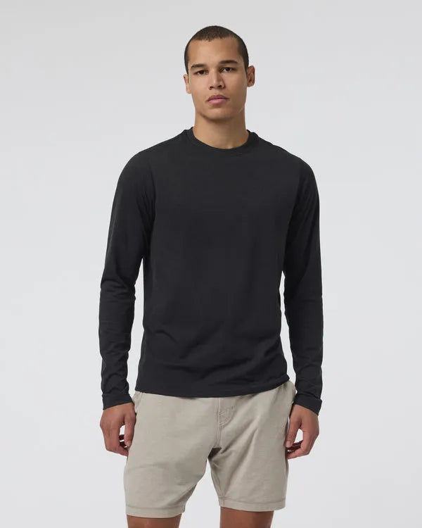Vuori Mens Shirt Long Sleeve Ponto Performance Tee