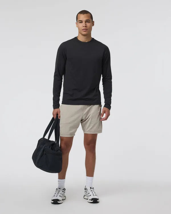 Vuori Mens Shirt Long Sleeve Ponto Performance Tee