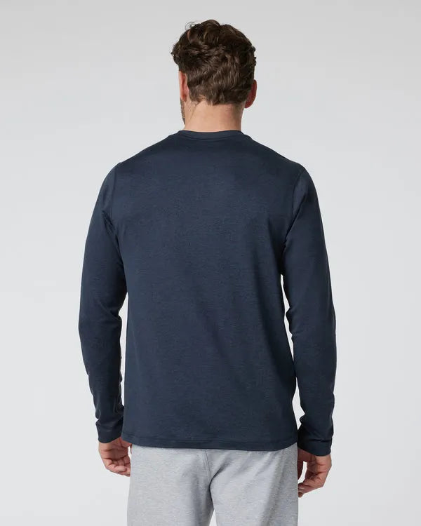 Vuori Mens Shirt Long Sleeve Ponto Performance Tee